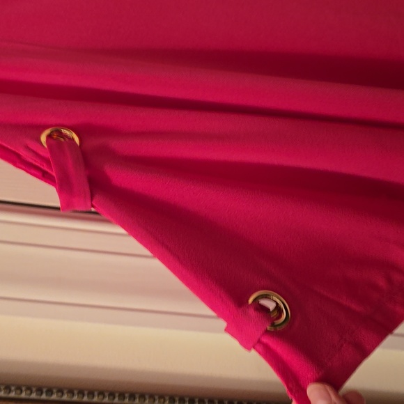 BOLD ELEMENTS BRAND WOMEN'S PINK OPEN ARM BLOUSE TOP SIZE XL - Picture 8 of 14